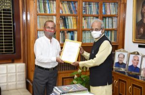 Oxygen Genator handed over by Hon’ble Govornor of Assam