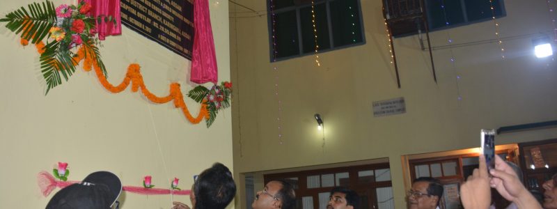 Inauguration of LIFT by General Manager NECF- Coal India Ltd., Marghrita with DC Karimganj(2)