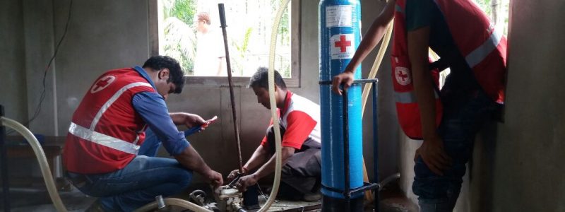 Installation of Water Purification Unit at Flood Effected Village Suprakandhi